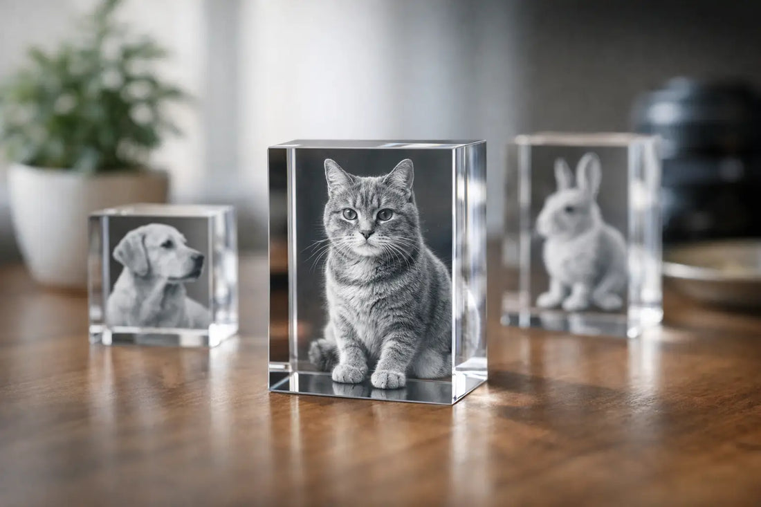 Huisdier foto in glas laten vereeuwigen