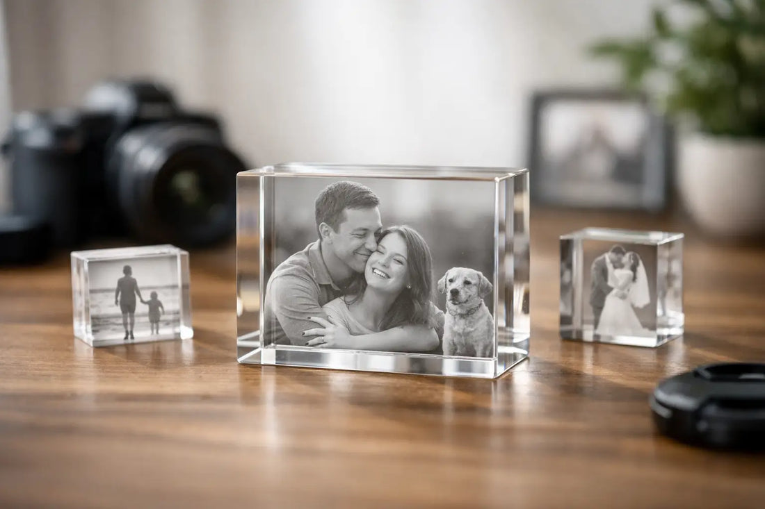 Foto in kristalblok laten maken