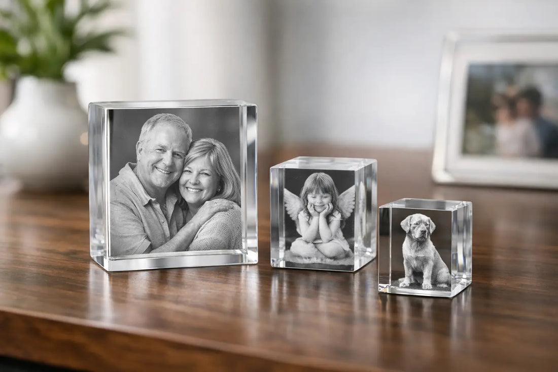 Een persoonlijk aandenken laten maken in glas