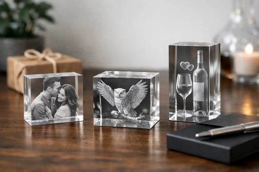 Originele cadeaus met glasgravure kiezen