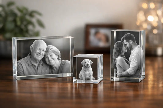 3D glasgravure cadeau met blijvende waarde