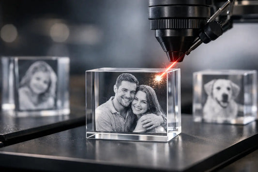 Hoe werkt foto in glas laseren precies?