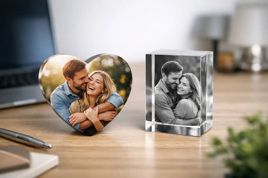 Hartvorm of blok met foto kiezen?