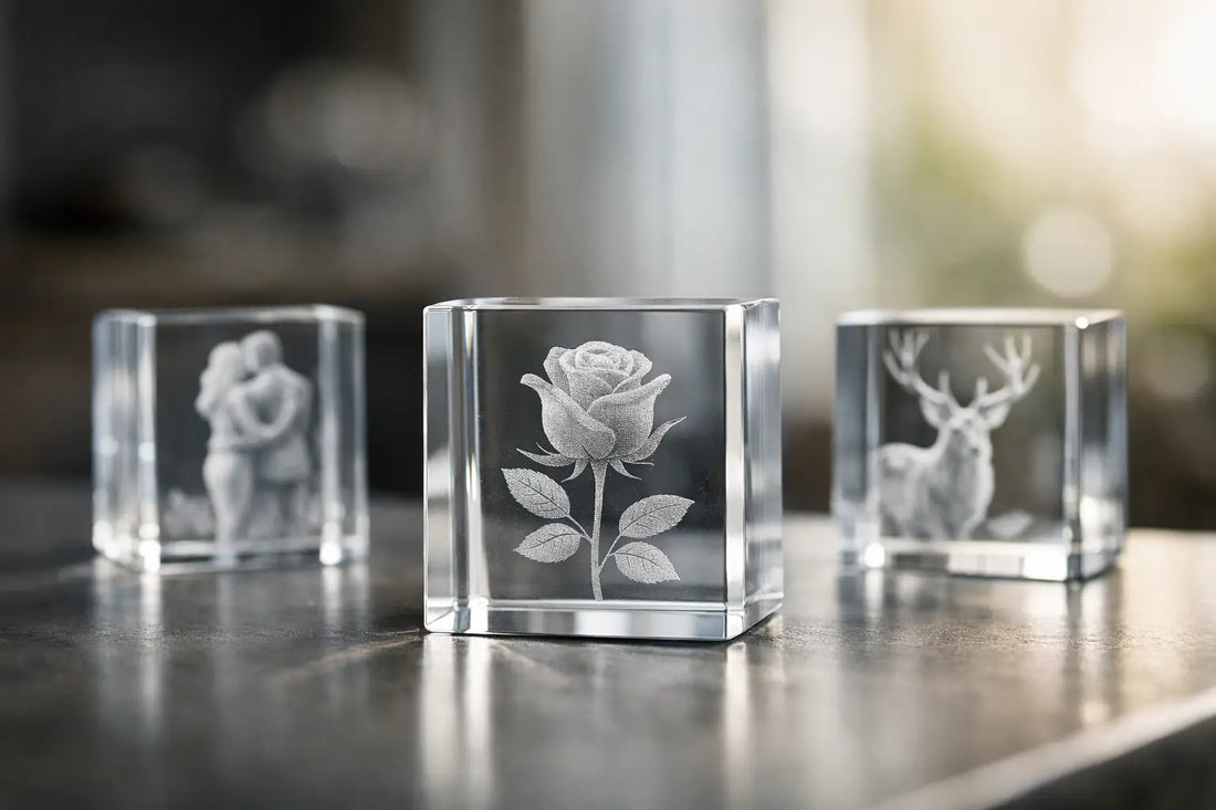 Hoe lang blijft een gravure in glas mooi?