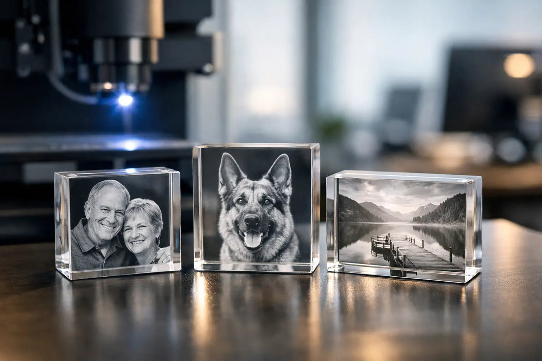 Welke foto geschikt voor glaslaser?