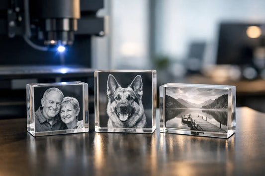 Welke foto geschikt voor glaslaser?