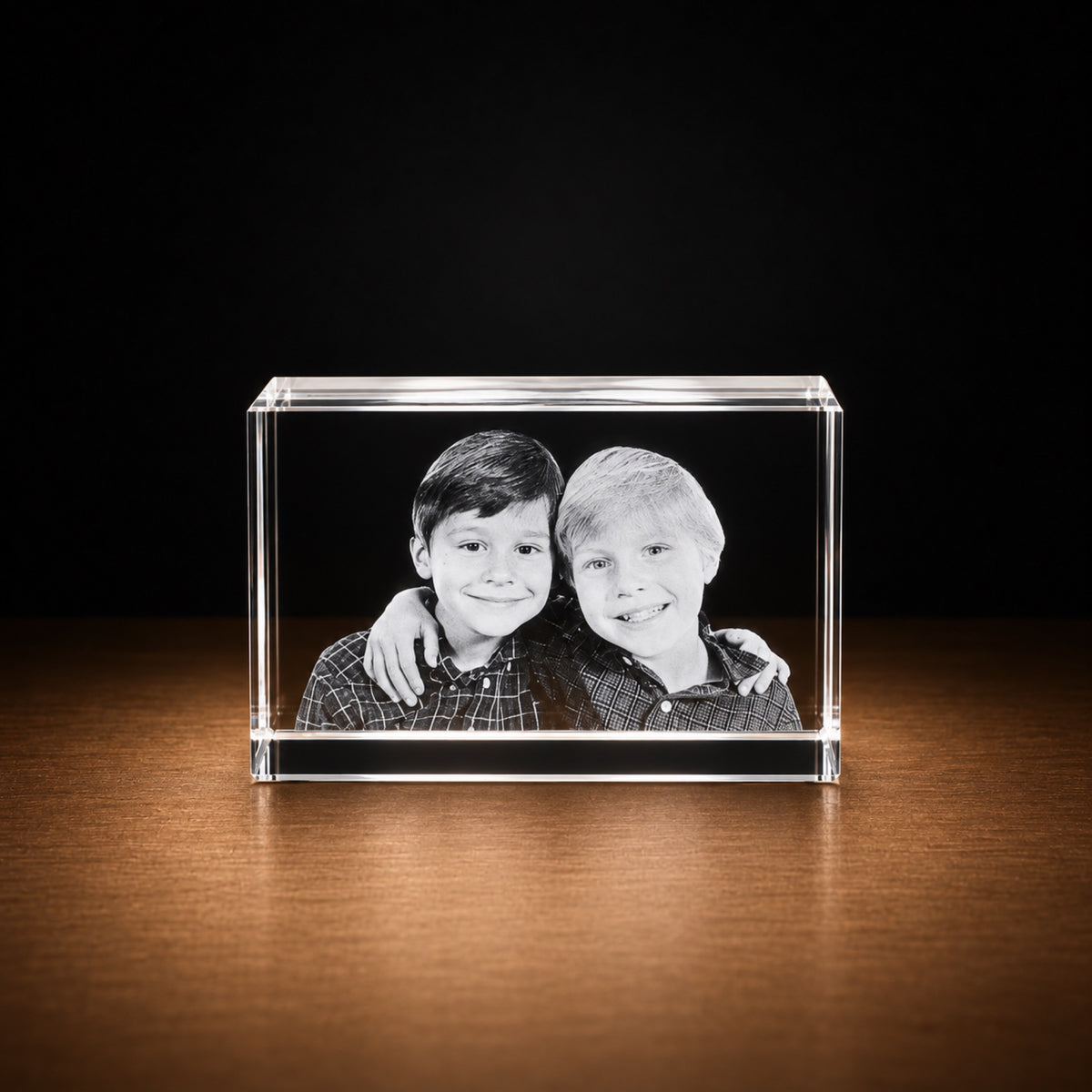 Blok 3D Met 2 Portretten