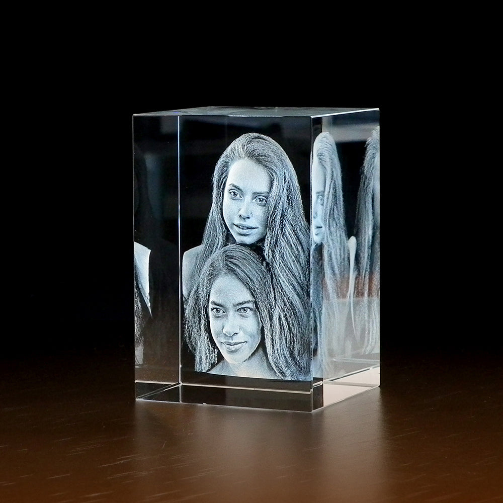 3D lasergravure foto